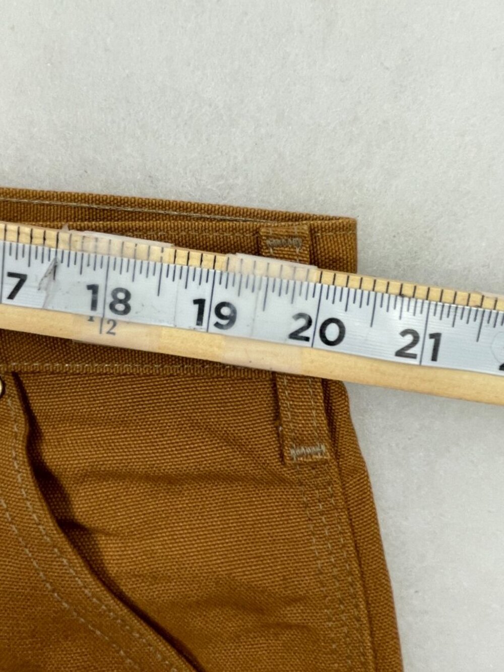 Carhartt B01 Loose Double Knee Duck Work Pants USA Made Men's 40 Fits 40x34 - Picture 10 of 13